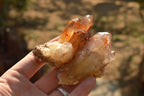 Natural Single Red Hematoid Phantom Quartz Crystals  x 35 From Karoi, Zimbabwe - TopRock