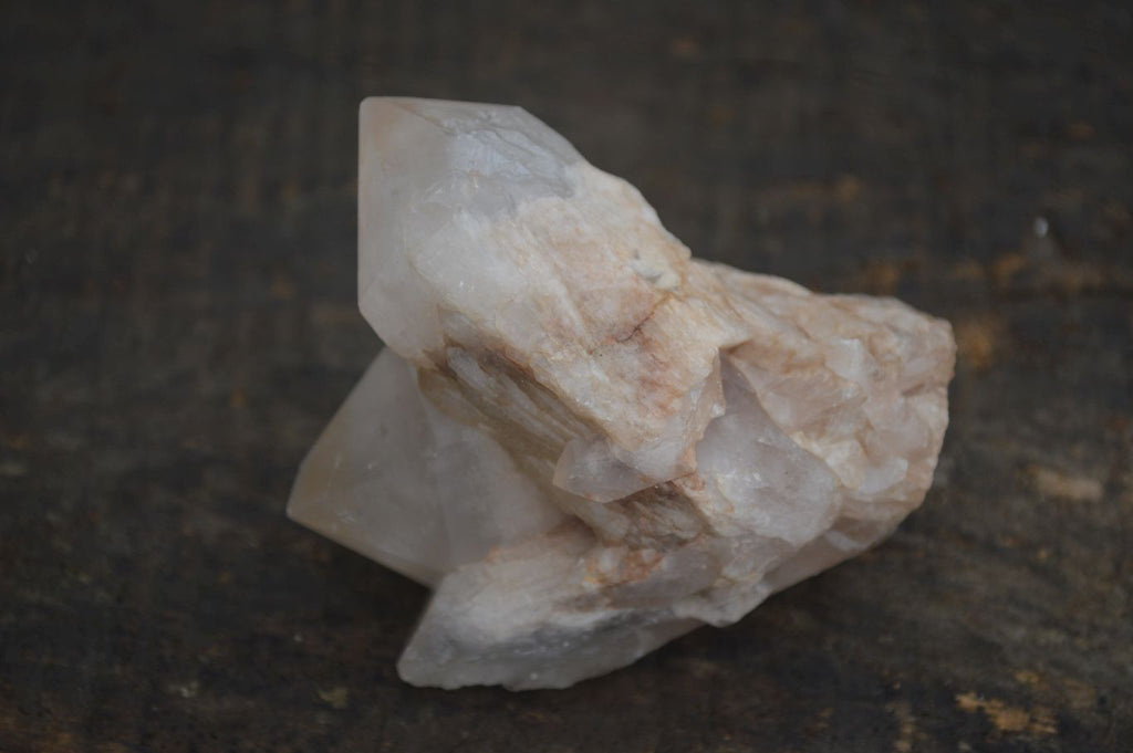 Natural Single Pineapple Candle Quartz Crystals  x 12 From Antsirabe, Madagascar - Toprock Gemstones and Minerals 