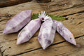 Polished Double Terminated Pale Lepidolite Points  x 4 From Zimbabwe - TopRock