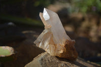 Natural Hematoid Quartz Clusters x 6 From Madagascar - Toprock Gemstones and Minerals 