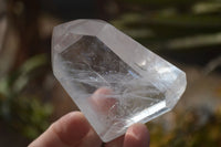 Polished Small Clear Quartz Points x 6 From Madagascar - Toprock Gemstones and Minerals 