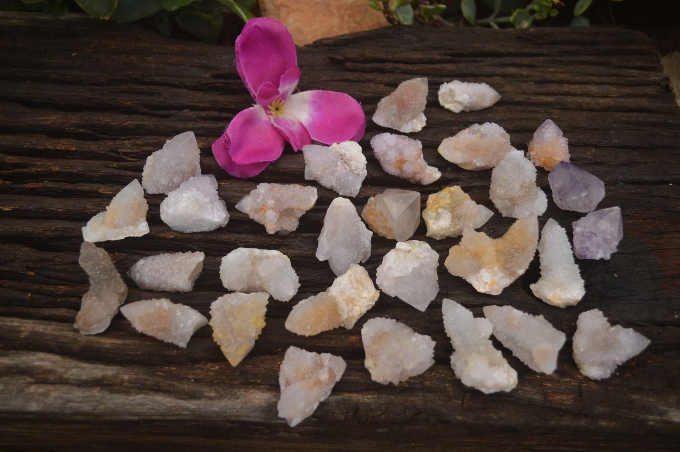 Natural Small Spirit Quartz Crystals & Clusters  x 70 From Boekenhouthoek, South Africa - TopRock