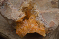 Natural Golden Limonite Quartz Clusters  x 3 From Zambia - TopRock