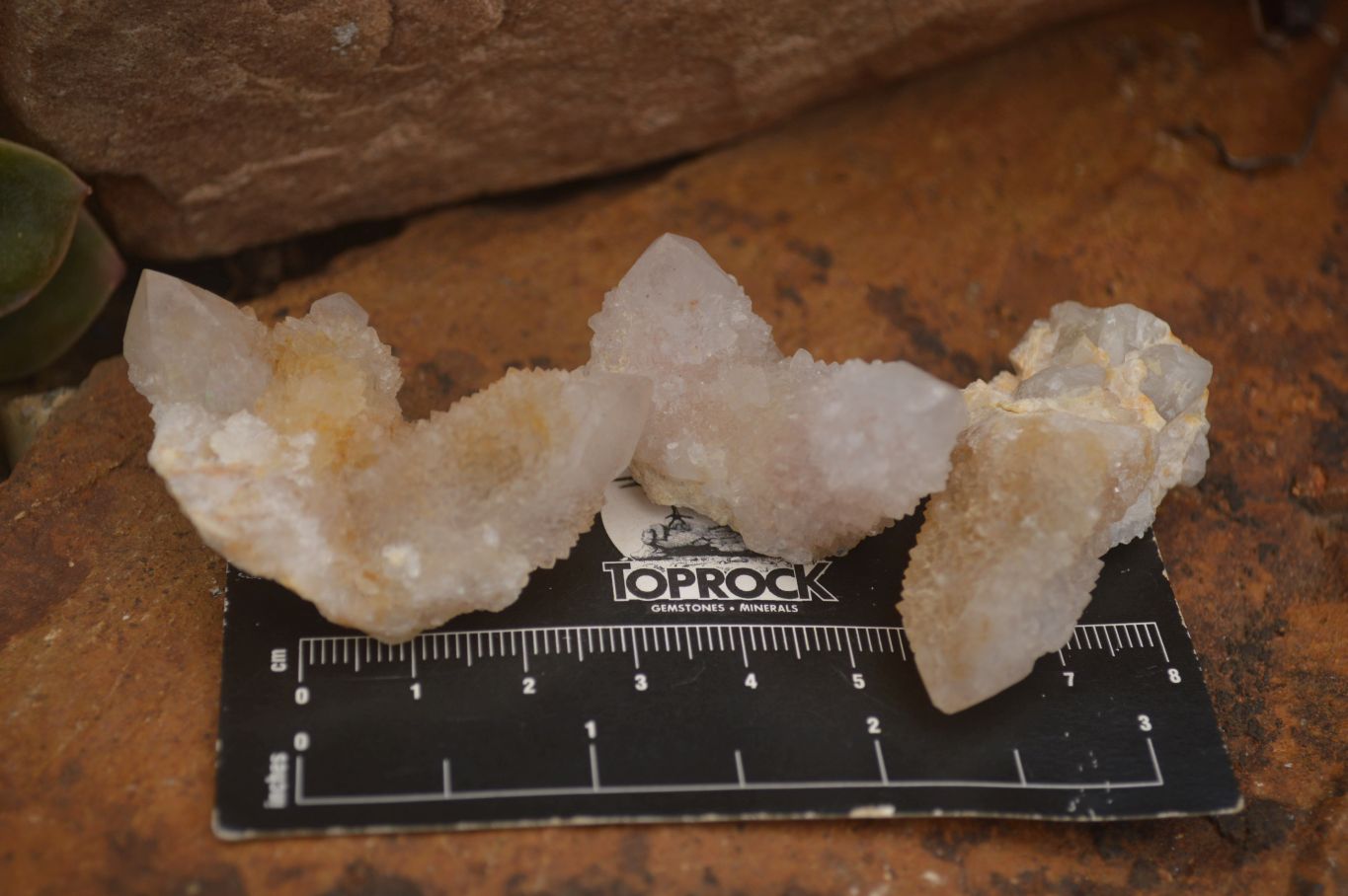 Natural Small Spirit Quartz Crystals & Clusters  x 70 From Boekenhouthoek, South Africa - TopRock