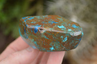 Polished Blue Shattuckite Free Forms  x Sold Per 1Kg From Kaokoveld, Namibia - TopRock