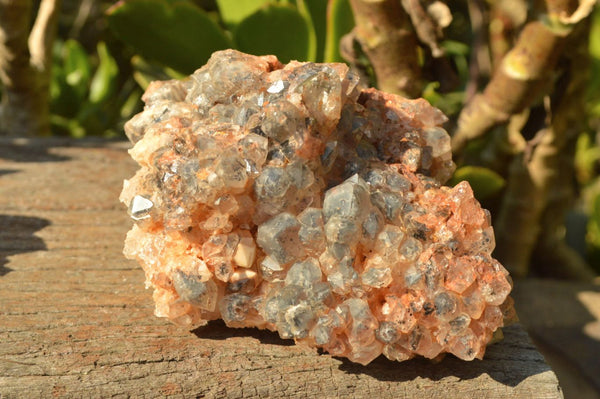 Natural Quartz Clusters With Limonite Colouring  x 4 From Zambia - TopRock