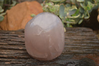 Polished Pink Rose Quartz Standing Free Forms x 2 From Ambatondrazaka, Madagascar - TopRock