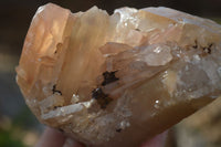 Natural Hematoid Quartz Clusters x 6 From Madagascar - Toprock Gemstones and Minerals 