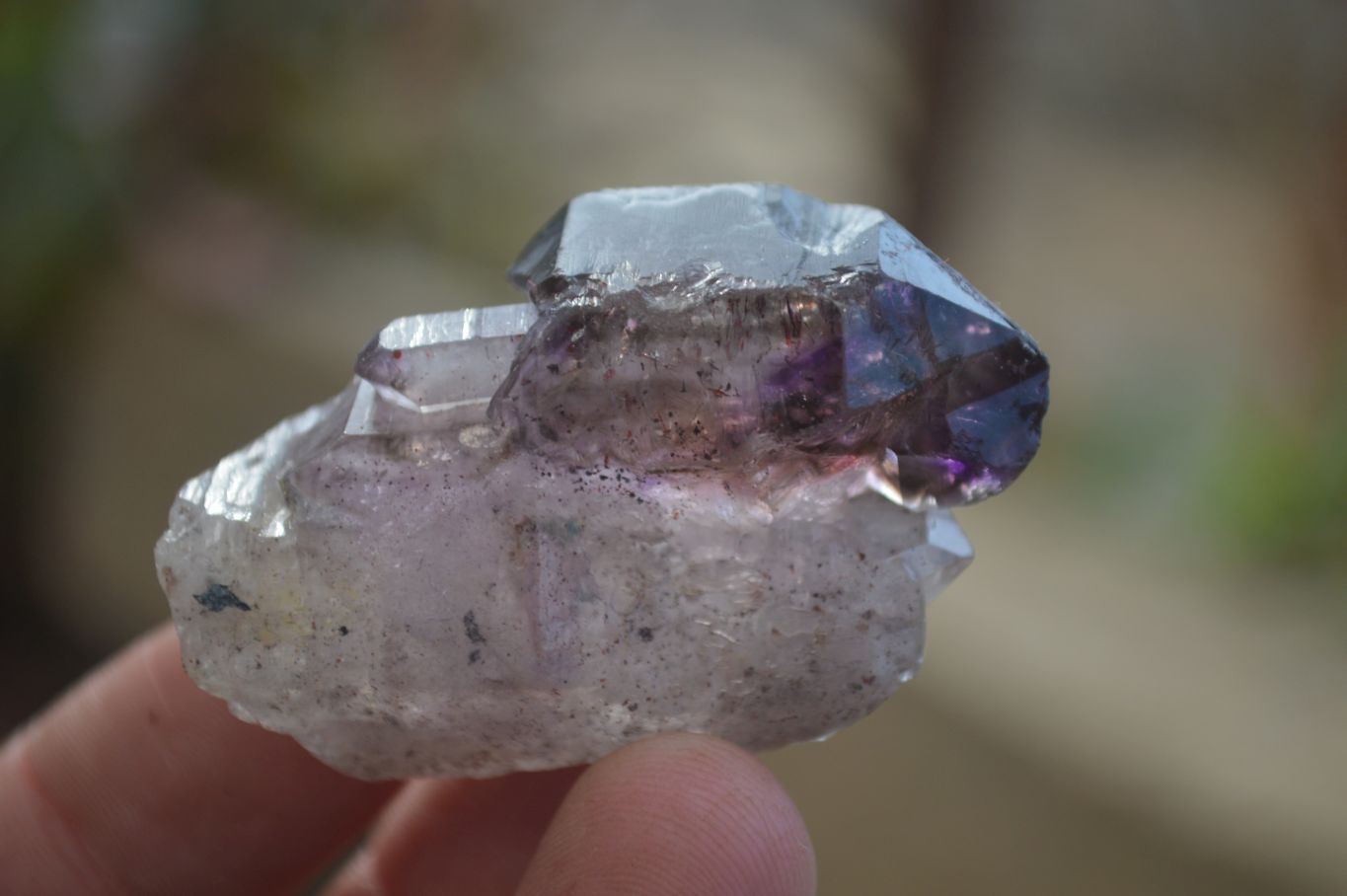 Natural Amethyst Crystals  x 12 From Chiredzi, Zimbabwe - Toprock Gemstones and Minerals 