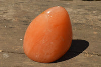Polished Orange Twist Calcite Standing Free Forms  x 2 From Madagascar - TopRock