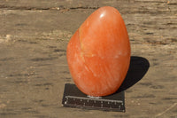 Polished Orange Twist Calcite Standing Free Forms  x 2 From Madagascar - TopRock