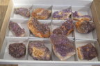 Natural Amethyst Crystal Plates x 12 From Mapatizya, Zambia - Toprock Gemstones and Minerals 