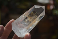 Polished Mixed Inclusion Quartz Points x 6 From Madagascar - Toprock Gemstones and Minerals 