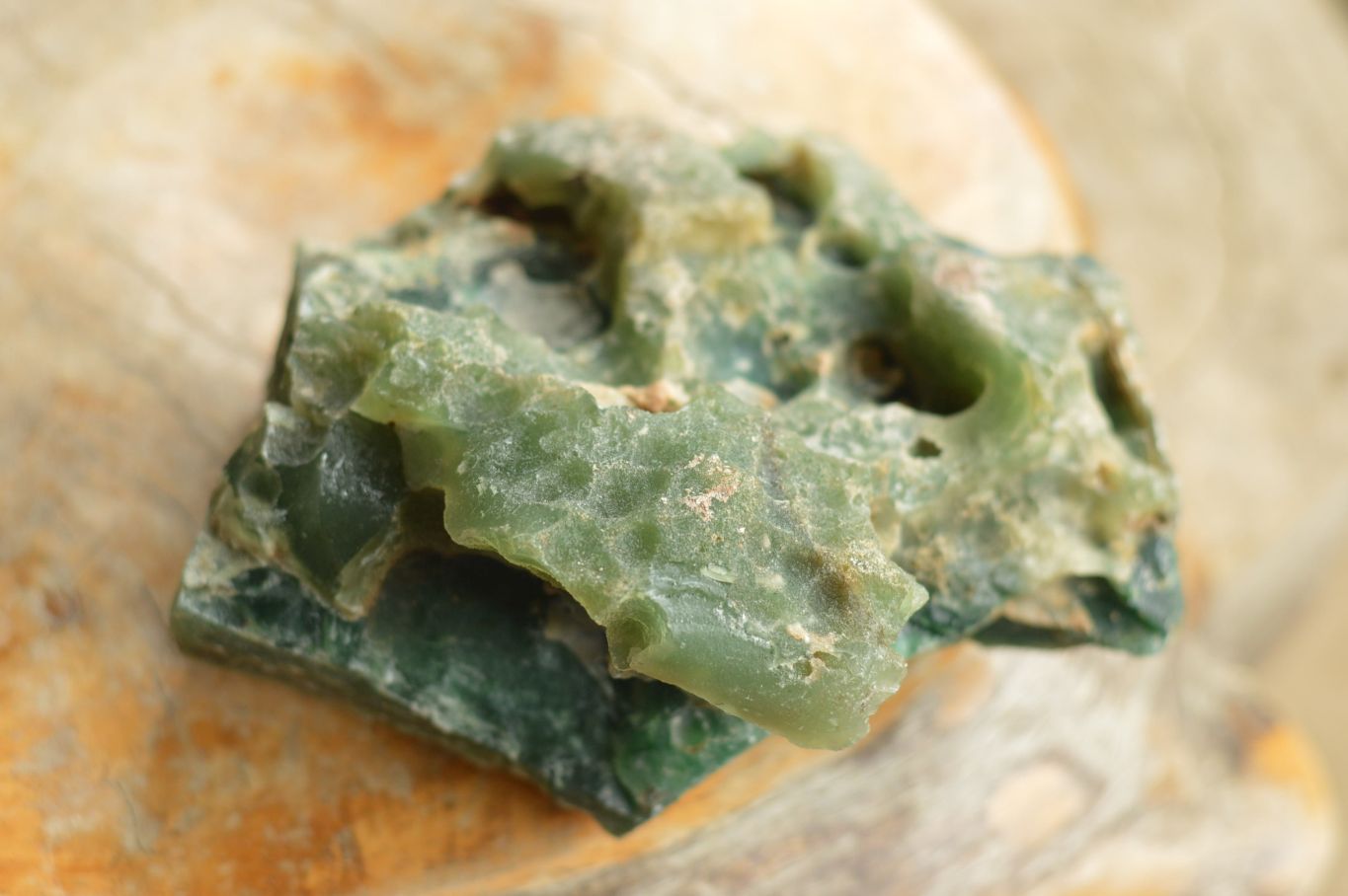 Natural Rough Mtorolite / Chrome Chrysoprase Specimens  x 3 From Zimbabwe - TopRock