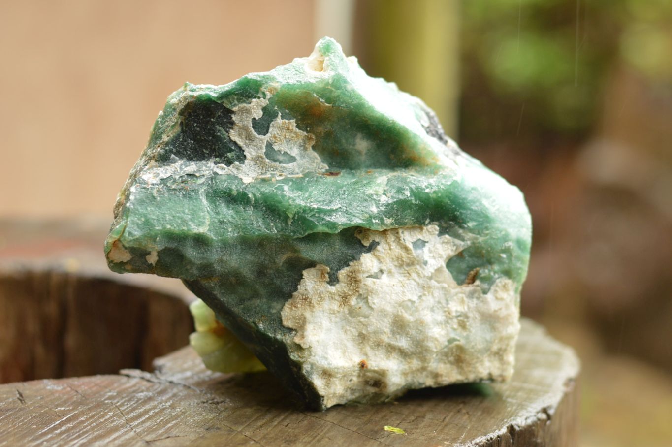 Natural Rough Mtorolite / Chrome Chrysoprase Specimens  x 3 From Zimbabwe - TopRock