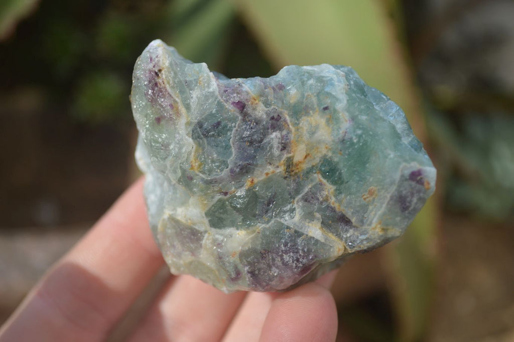 Natural Rough Watermelon Fluorite Cobbed Specimens x 12 From Uis, Namibia - Toprock Gemstones and Minerals 