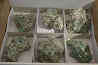 Natural Rare Emerald Mica In Matrix Cobbed Specimens x 6 From Mutoko, Zimbabwe - Toprock Gemstones and Minerals 