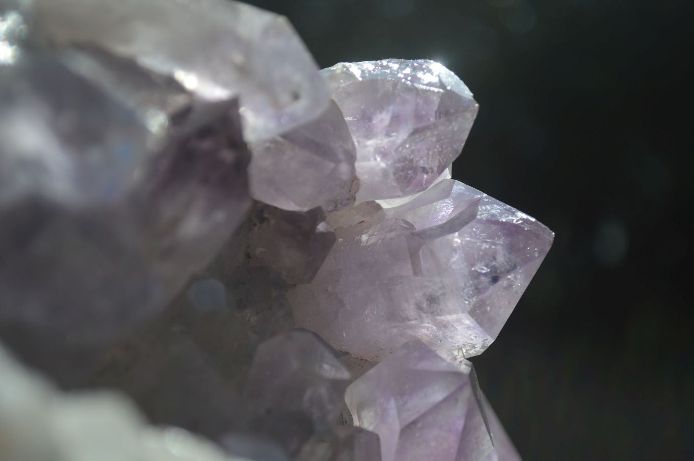 Natural Jacaranda Amethyst Cluster  x 1 From Zambia - Toprock Gemstones and Minerals 