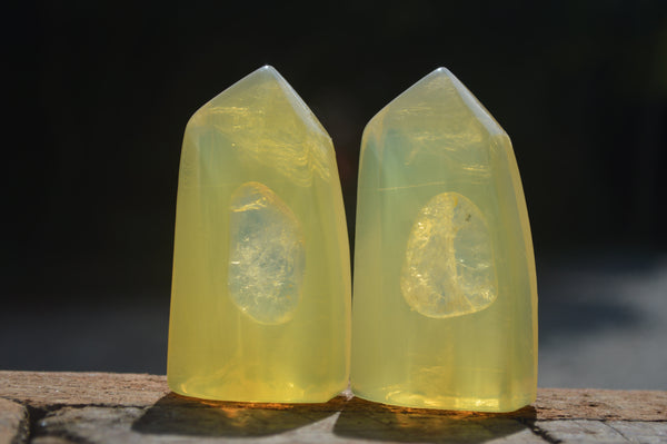Clear Quartz Glycerin Handmade Soap With Lemongrass Essential Oil - sold per 50g soap - From South Africa - Toprock Gemstones and Minerals 