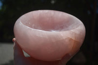 Polished Rose Quartz Bowl  x 1 From Ambatondrazaka, Madagascar - TopRock