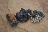 Natural Schorl Black Tourmaline Specimens  x 27 From Erongo, Namibia - Toprock Gemstones and Minerals 