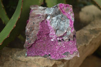 Natural Pink Salrose Cobaltion Dolomite Specimens  x 3 From Kakanda, Congo