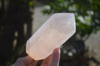 Polished Gemmy Rose Quartz Points x 2 From Antsirabe, Madagascar - Toprock Gemstones and Minerals 
