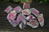 Natural Salrose Cobaltion Dolomite Specimens x 12 From Kakanda, Congo - Toprock Gemstones and Minerals 