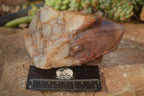 Natural Red Hematoid Phantom Quartz Specimens x 2 From Karoi, Zimbabwe - Toprock Gemstones and Minerals 
