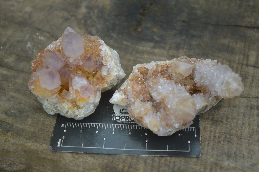 Natural Spirit Amethyst Quartz Clusters  x 6 From Boekenhouthoek, South Africa - Toprock Gemstones and Minerals 