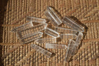Polished Semi Optic Clear Quartz Jewellery Points x 35 From Madagascar - Toprock Gemstones and Minerals 