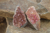 Natural Salrose Cobaltion Dolomite Specimens x 12 From Kakanda, Congo - Toprock Gemstones and Minerals 