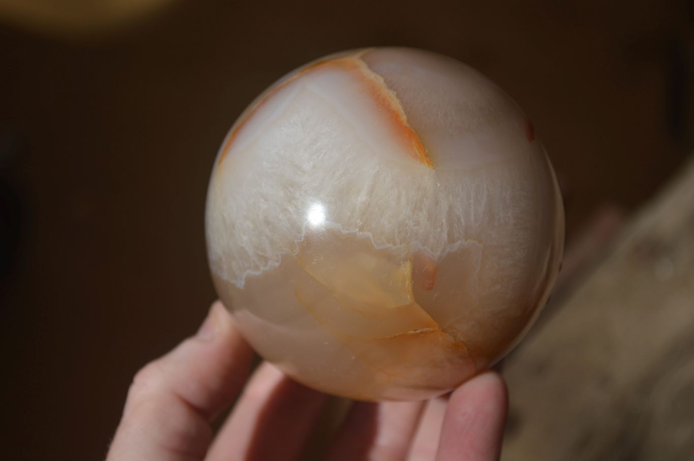 Polished Agate Spheres x 2 From Madagascar - Toprock Gemstones and Minerals 