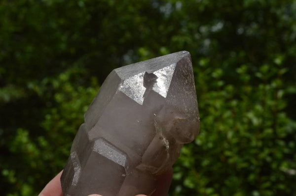 Natural Double Terminated Amethyst Quartz Crystal, Smokey Amethyst Window Quartz Crystals x 5 From Madagascar - TopRock