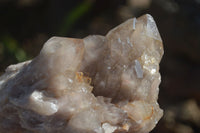 Natural Smokey Quartz Clusters x 4 From Luena, Congo - Toprock Gemstones and Minerals 