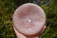 Polished Rose Quartz Bowl  x 1 From Ambatondrazaka, Madagascar - TopRock