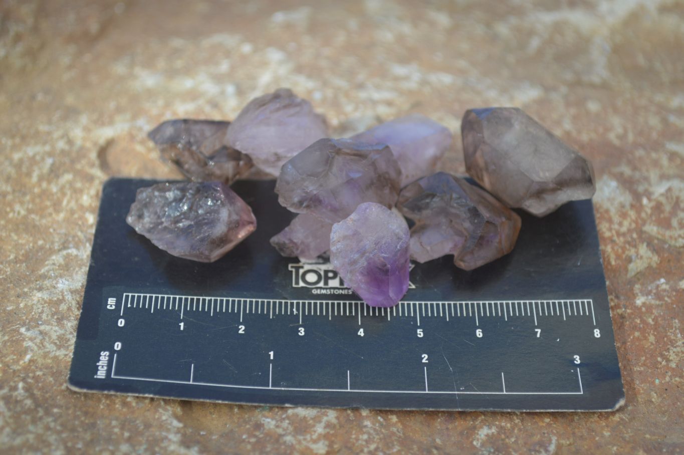 Natural Window Amethyst Crystals  x 70 From Chiredzi, Zimbabwe - Toprock Gemstones and Minerals 