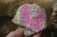Natural Pink Salrose Cobaltion Dolomite Specimens x 6 From Kakanda, Congo - Toprock Gemstones and Minerals 