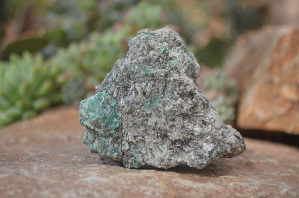 Natural Rare Emerald Mica In Matrix Cobbed Specimens x 6 From Mutoko, Zimbabwe - Toprock Gemstones and Minerals 