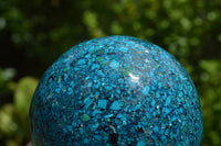Natural Chrysocolla Conglomerate Sphere x 1 From Congo - TopRock