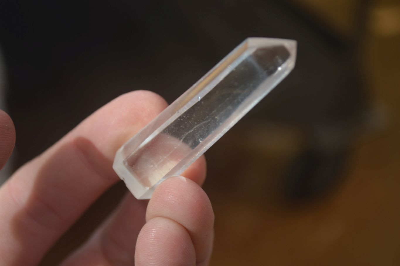 Polished Semi Optic Clear Quartz Jewellery Points x 35 From Madagascar - Toprock Gemstones and Minerals 