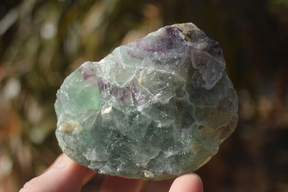 Natural Rough Watermelon Fluorite Cobbed Specimens x 12 From Uis, Namibia - Toprock Gemstones and Minerals 
