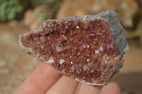 Natural Salrose Cobaltion Dolomite Specimens x 12 From Kakanda, Congo - Toprock Gemstones and Minerals 
