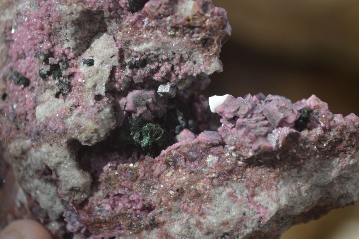 Natural Pink Salrose Cobaltion Dolomite Specimens  x 6 From Kakanda, Congo - Toprock Gemstones and Minerals 