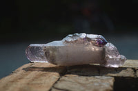 Natural Large Smokey Amethyst / Window Amethyst Crystals  x 12 From Chiredzi, Zimbabwe - Toprock Gemstones and Minerals 