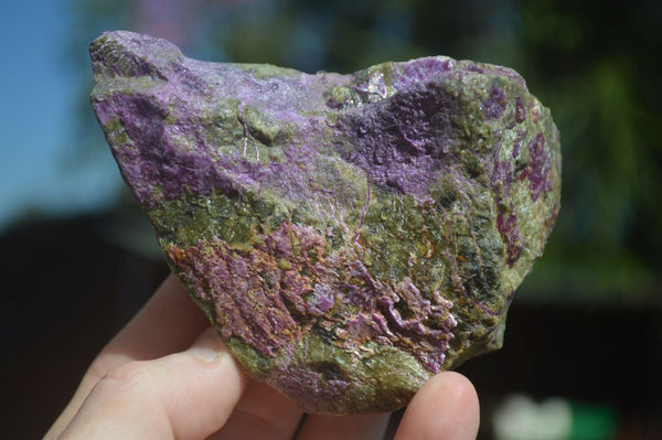 Natural Stichtite & Serpentine Cobbed Specimens  x 12 From Barberton, South Africa - Toprock Gemstones and Minerals 