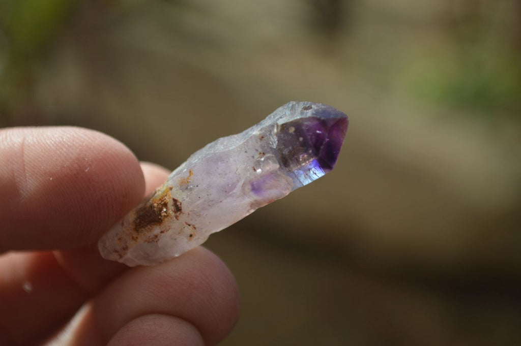 Natural Window Amethyst Crystals  x 70 From Chiredzi, Zimbabwe - Toprock Gemstones and Minerals 