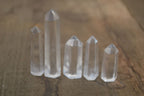 Polished Semi Optic Clear Quartz Jewellery Points x 35 From Madagascar - Toprock Gemstones and Minerals 