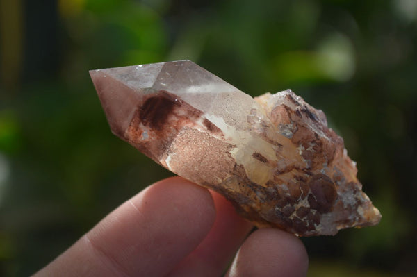 Natural Red Hematoid Quartz Specimens x 7 From Karoi, Zimbabwe - Toprock Gemstones and Minerals 