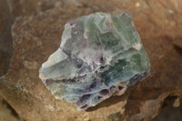 Polished  One Side Polished Watermelon Fluorite Pieces  x 12 From Uis, Namibia - Toprock Gemstones and Minerals 